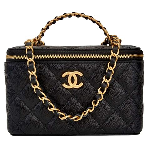 chanel vanity case bag review|used Chanel vanity bags.